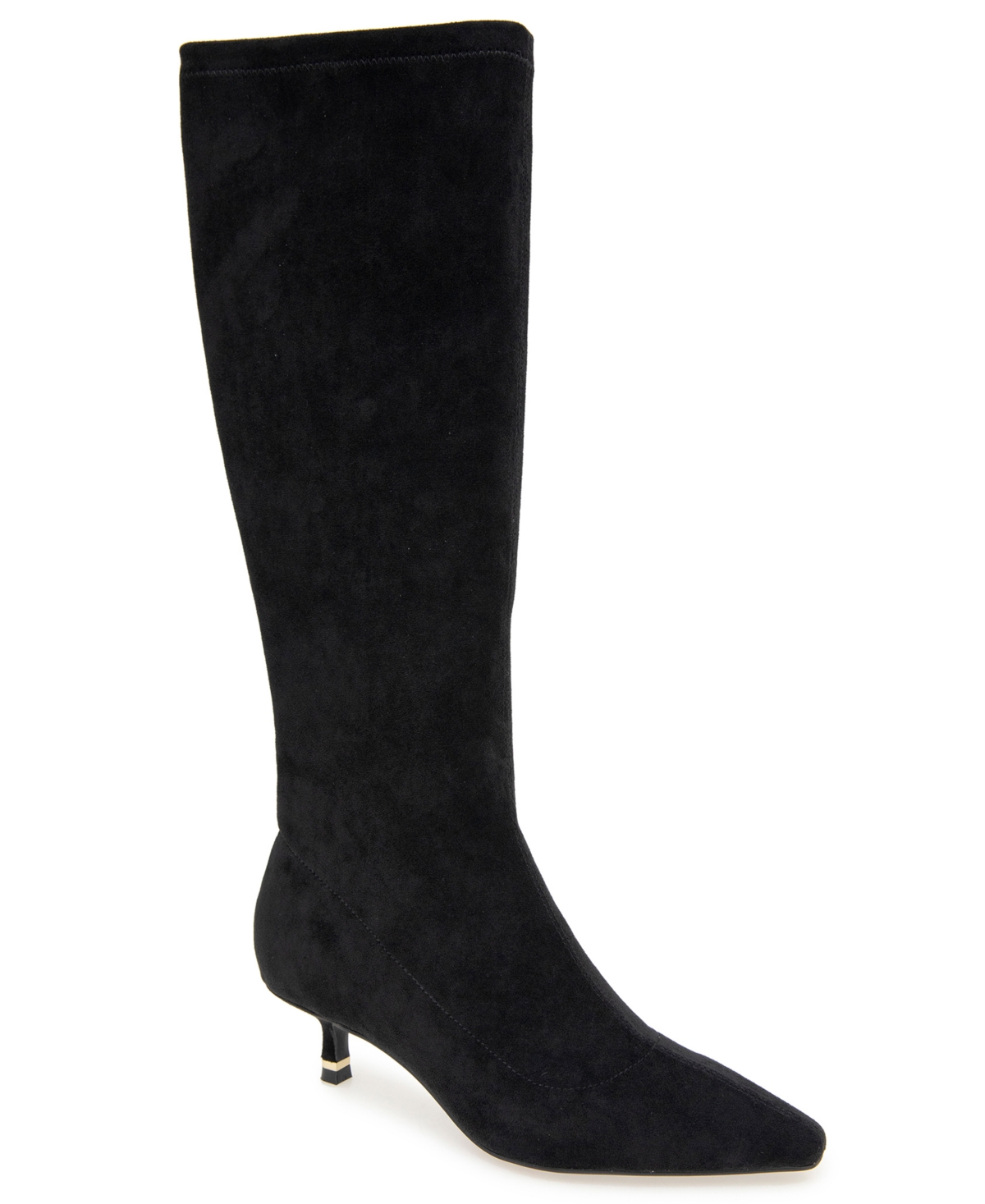 Kenneth Cole New York Women's Meredith Knee High Kitten Heel Boots In Black