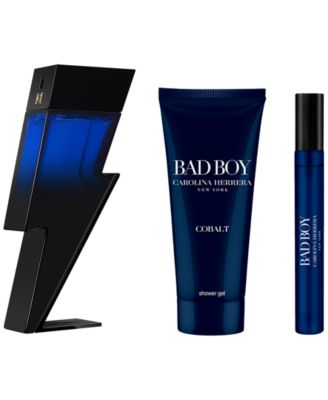 Men's 3-Pc. Bad Boy Cobalt Elixir Fragrance Gift Set