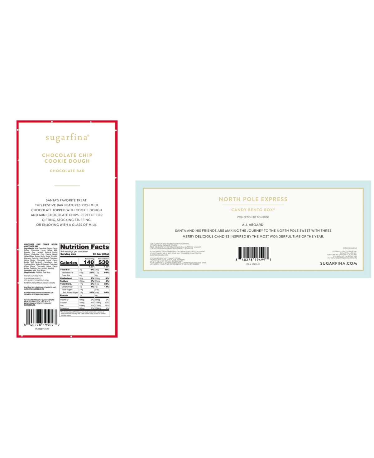 Sugarfina To Santa With Love Bundle, 2-pc. In Red