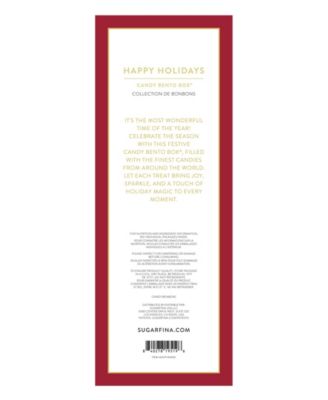 Holiday Christmas Tree Bento Candy Box, 4-Pc.