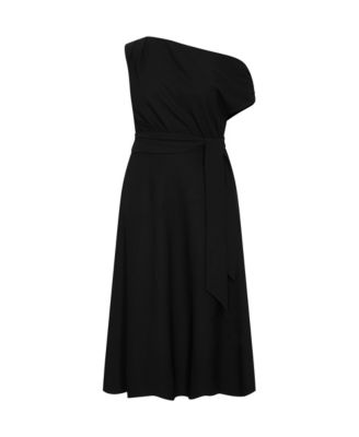 Plus Size Kate Off Shoulder Midi Dress