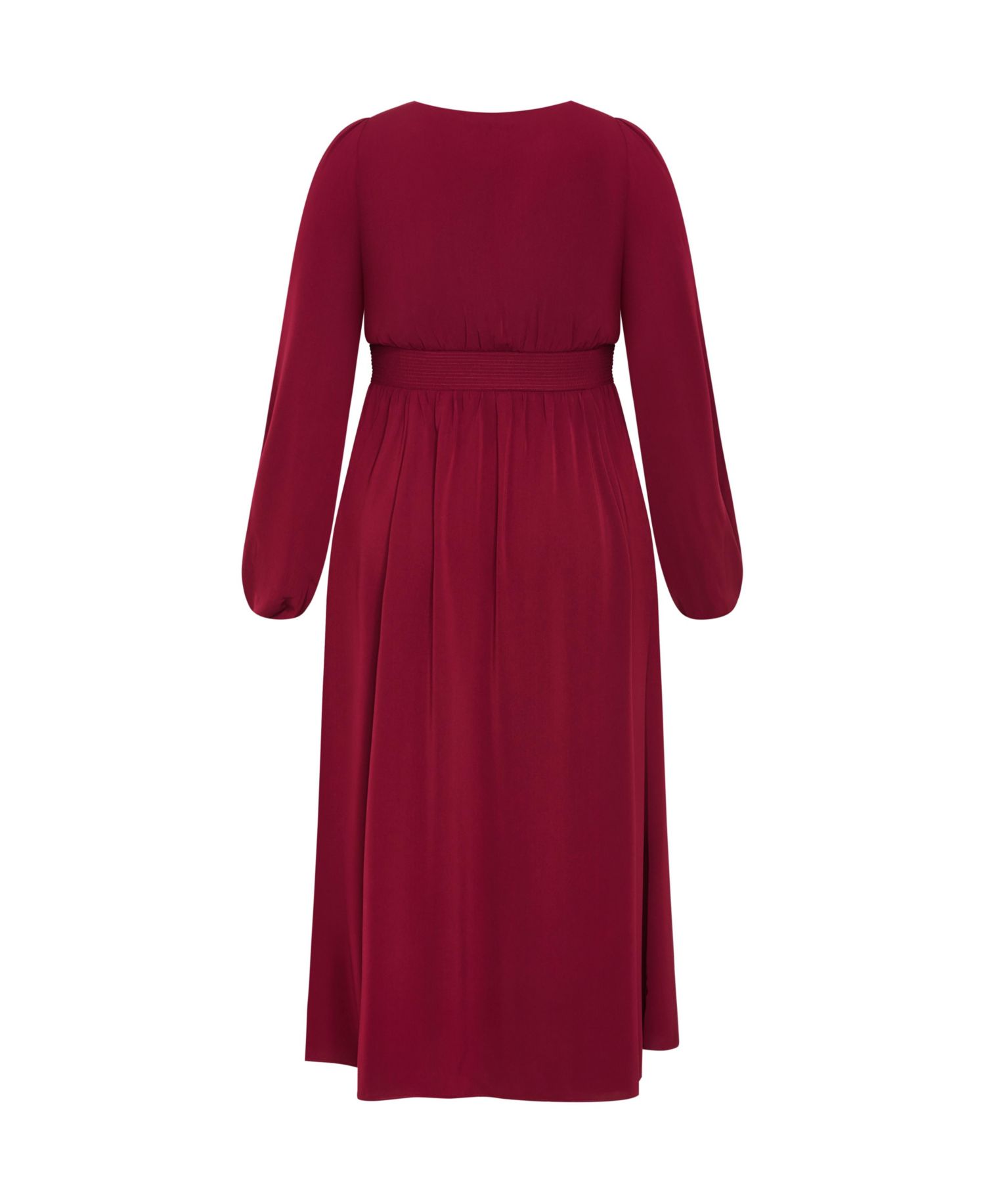 Plus Size Ivanna V Neck Maxi Dress