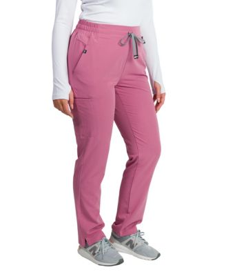 Women's Ariana Mid-rise Slim Straight Scrub Pant