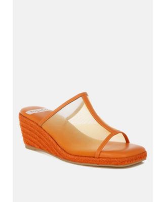 Womens Seraphine Breathable Mesh Slip-On Wedges