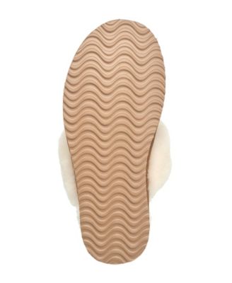 Women's Fur Band Open Slipper