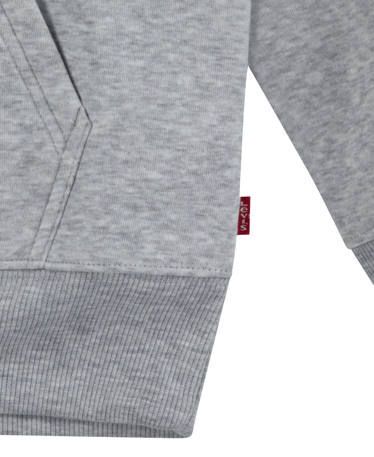 Levi's Boys 8-20 Sporty Long Sleeve Hoodie In Gray