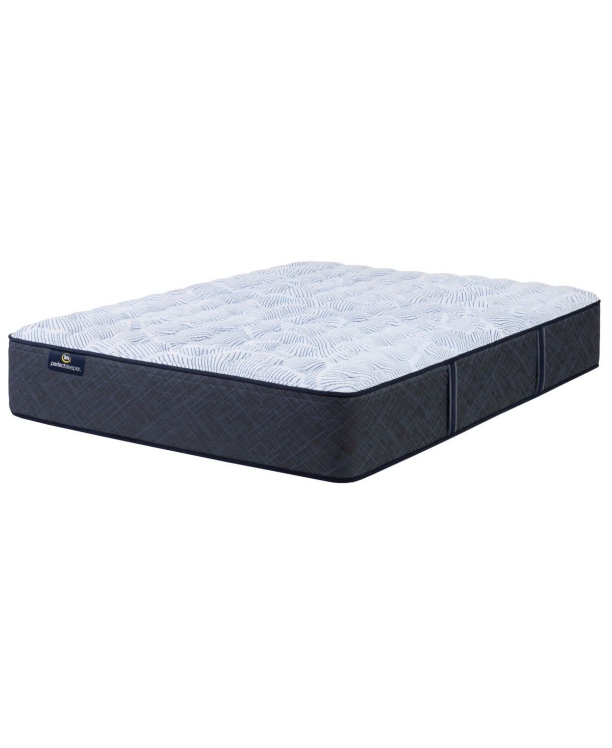 Serta Perfect Sleeper Iceland Poppy 14" Plush Pillow Top Mattress Set, Twin In Transparent