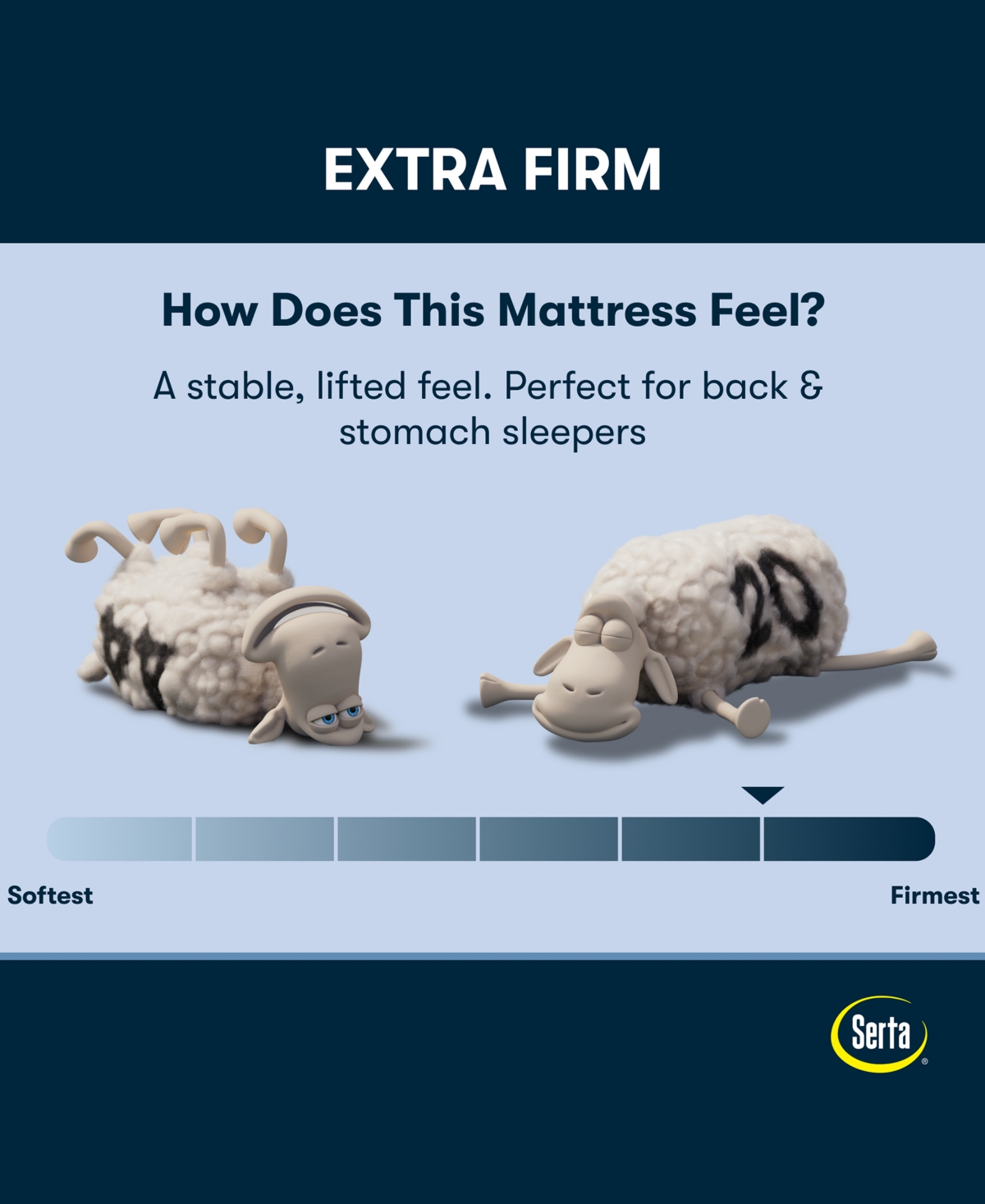 Serta Perfect Sleeper Osiria Rose 12" Extra Firm Tight Top Mattress Set, Twin Xl In Transparent