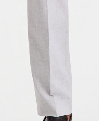 Men's Classic-Fit Sharkskin Dress Pants