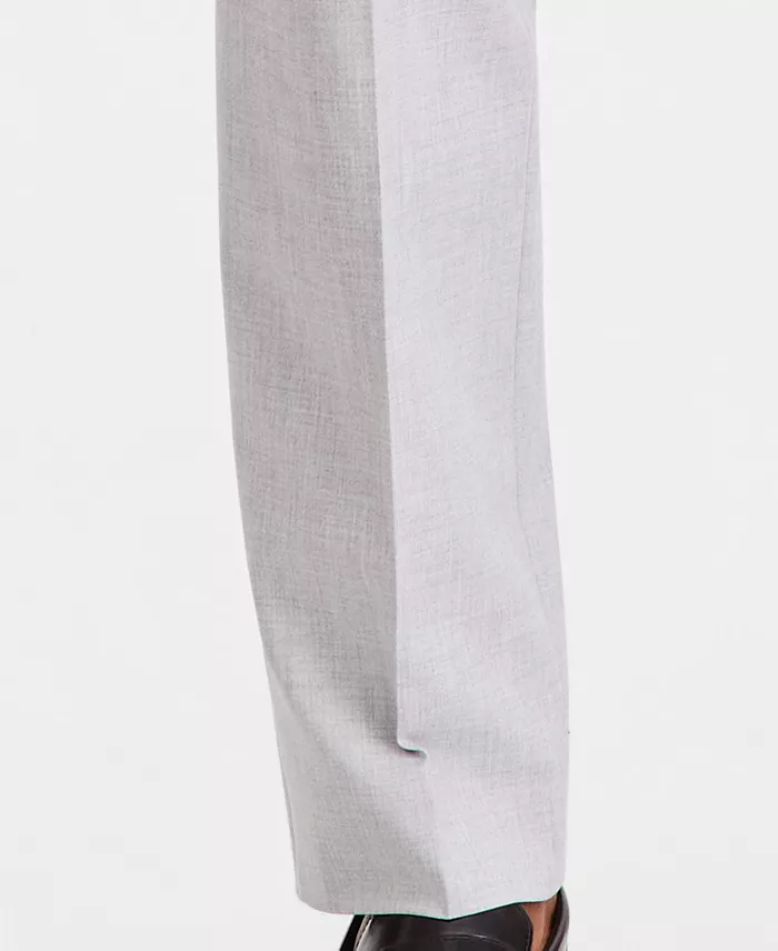 Men's Classic-Fit Sharkskin Dress Pants - thumbnail 8