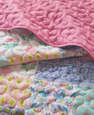 Nellie Patchwork 3-Pc. Quilt Set, Twin/Twin XL