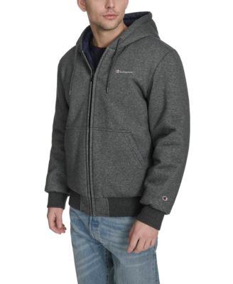 Men's Reversible Hooded Bomber Jacket