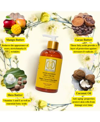 Hand & Body Milk Cream - Dark Chocolate 8oz