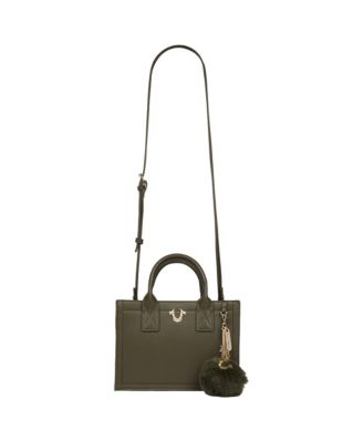 Pom Dangle Modern Tote