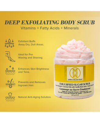 Emulsified Sugar Scrub – Swiss Chocolate 8oz