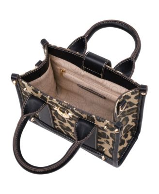 Leopard/PU Mini Tote