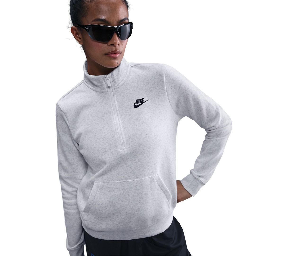 Nike Women's Sportswear Club Fleece 1/2-Zip Sweatshirt