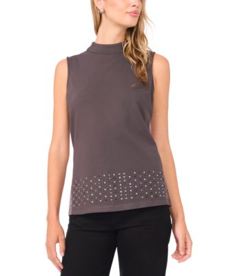 Vince Camuto - Women's Short Sleeve Tunic Top