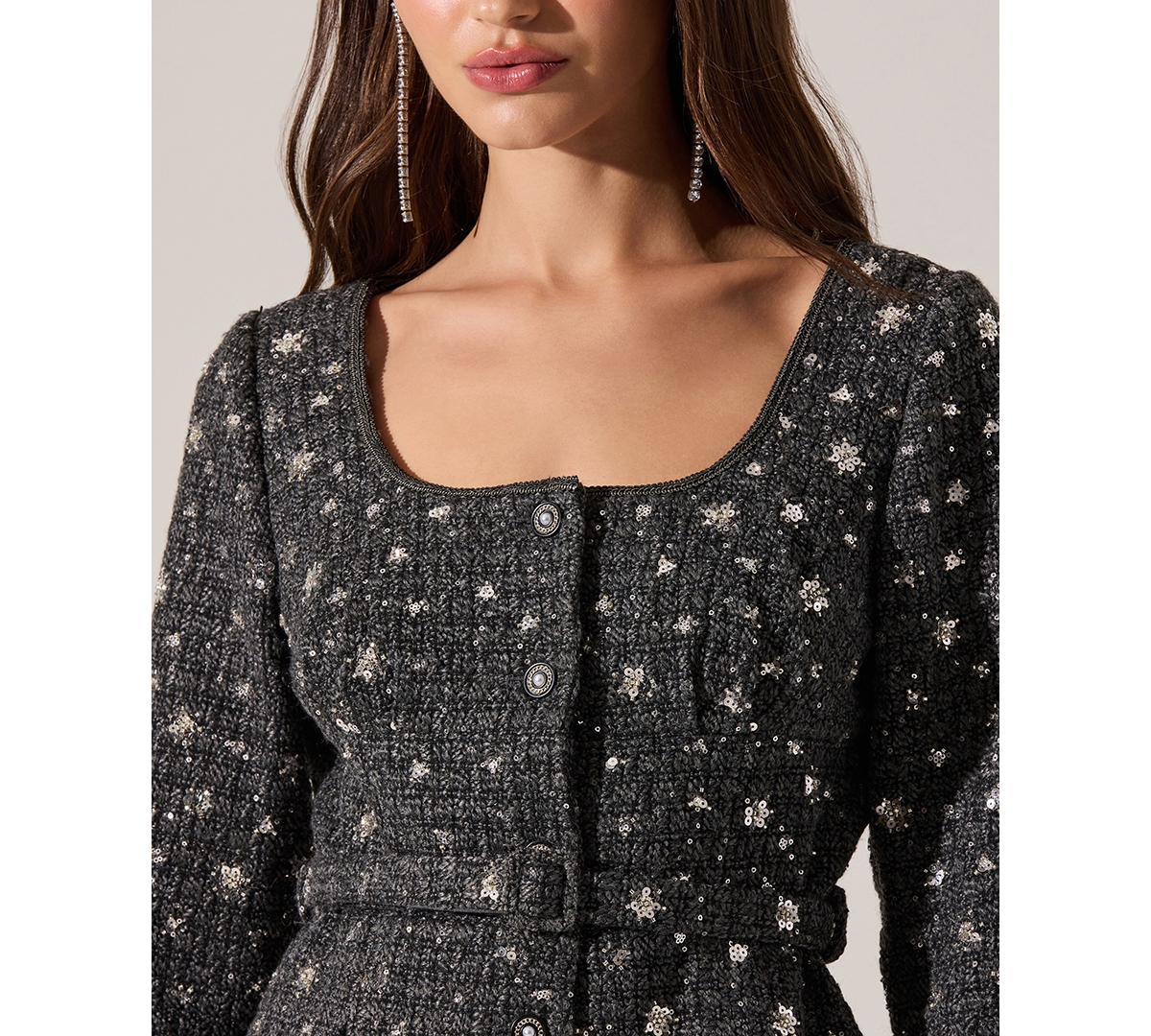 Astr the Label Women's Carolyn Long Sleeve Top