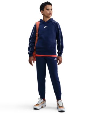 Nike Boys' and Girls' 7-20 Club Fleece Long-Sleeve Hoodie and