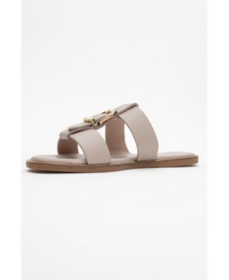 Sveta Leather Buckled Sandal (Women)