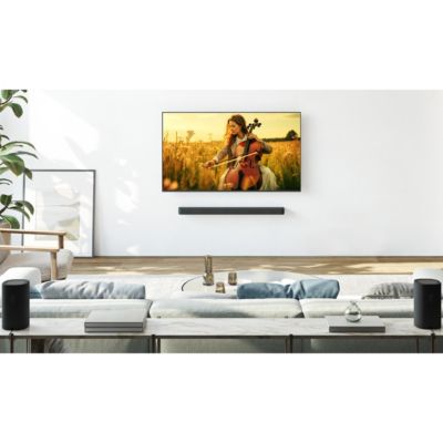 BRAVIA Theater Rear 8 Wireless Surround Speakers for Select Sony Soundbars, Pair, Black