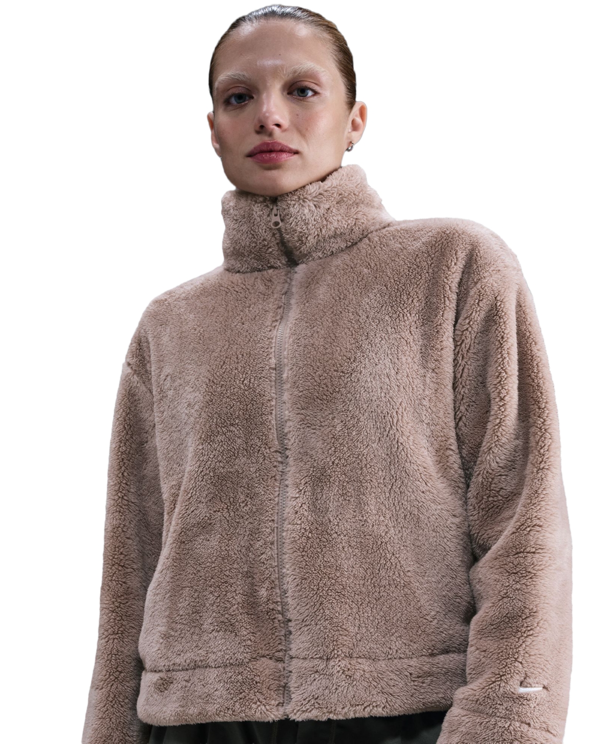 Nike Women's Essential Sherpa High-Pile Fleece Jacket