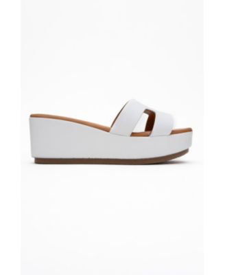 Lia Leather Platform Sandal (Women)