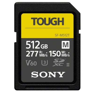 SF-M Series Tough 512GB UHS-II SDXC Memory Card, 2-Pack, Bundle with CFexpress Type-B and SD UHS-II Card Reader