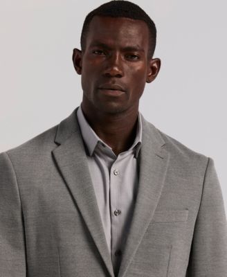 Men's Single Breasted Textured Blazer Jacket