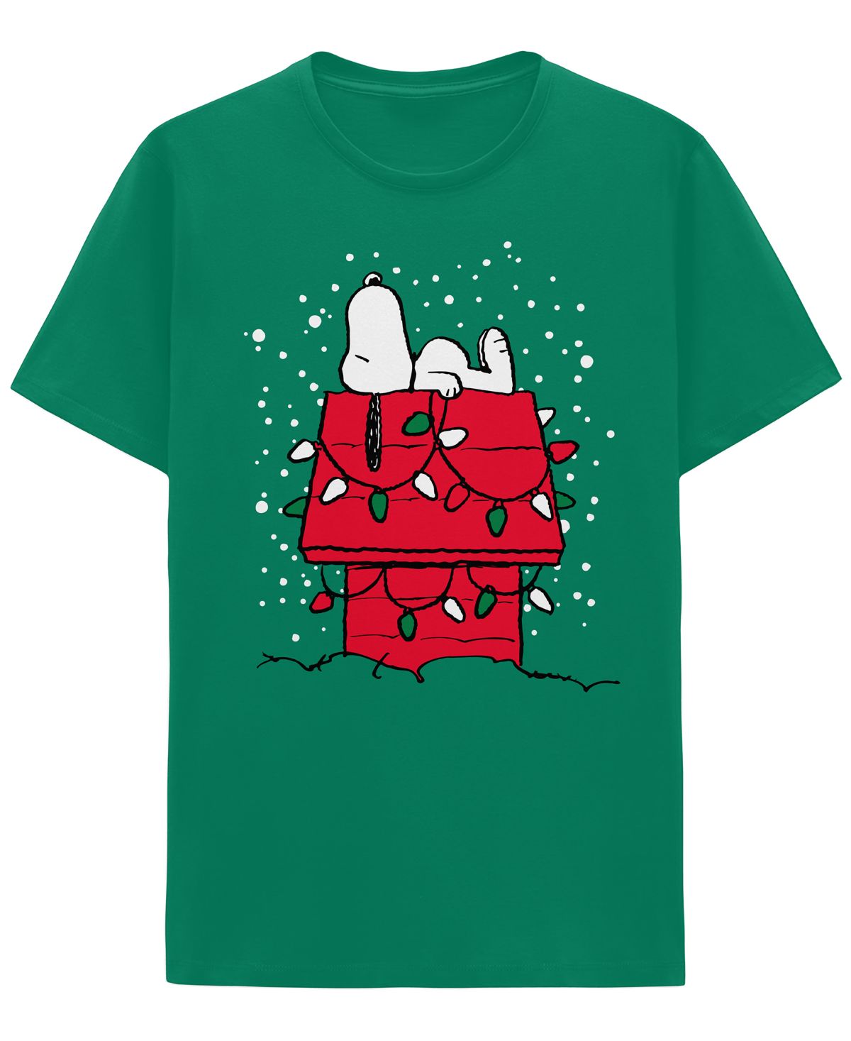 Мужская футболка с коротким рукавом Snoopy Doghouse