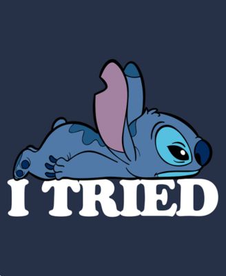 Men's Stitch I Tried Crewneck T-Shirt