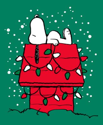 Men's Snoopy Doghouse Short Sleeve T-Shirt