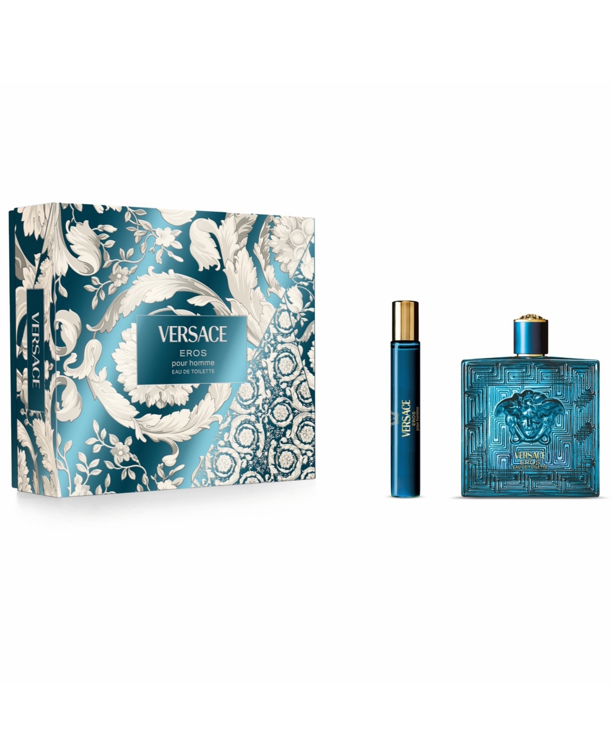 Versace 2-pc. Eros Eau De Toilette Fragrance Set In Transparent