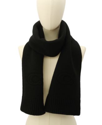 Women's Embossed Knit Muffler