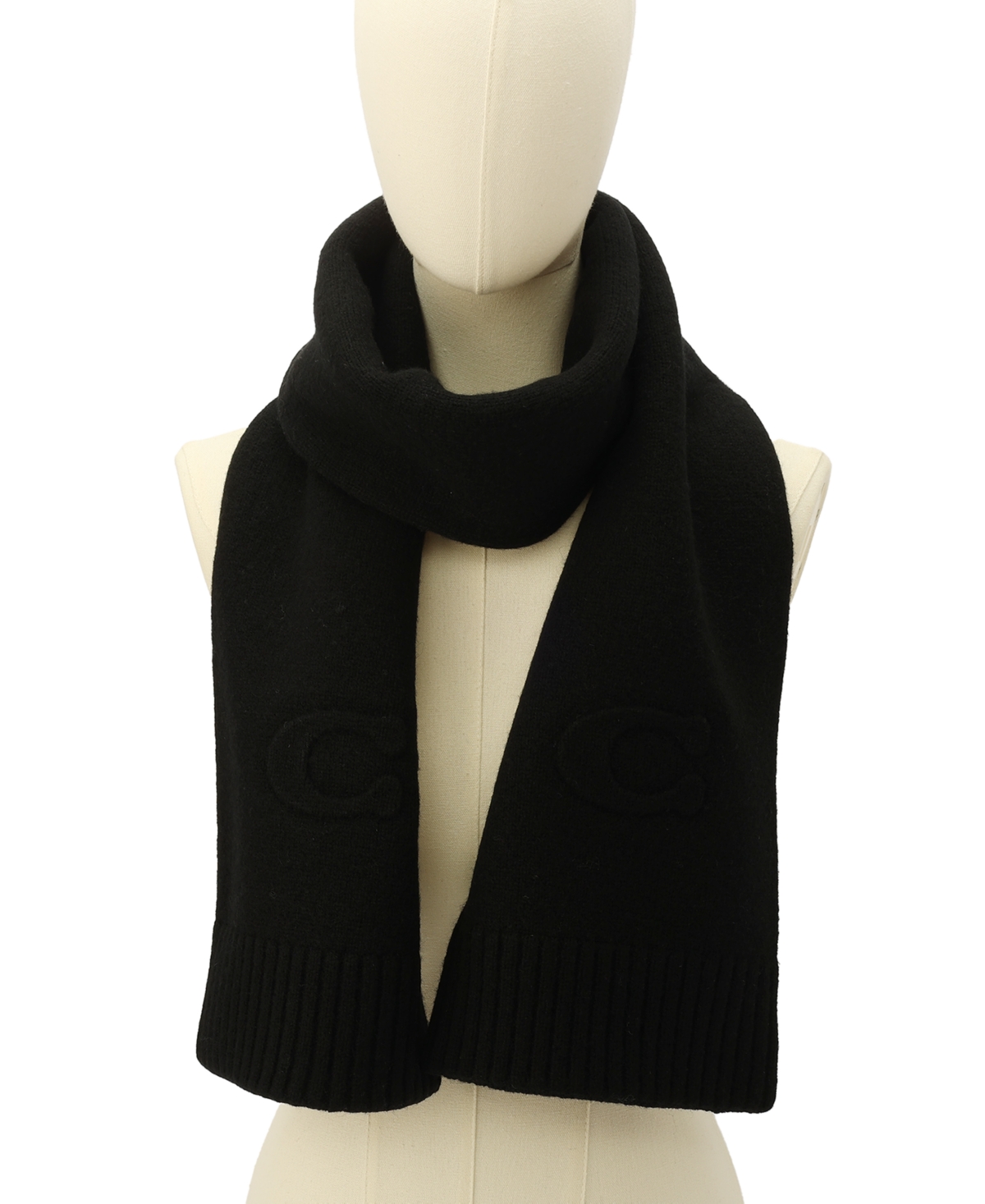Coach Women's Embossed Knit Muffler