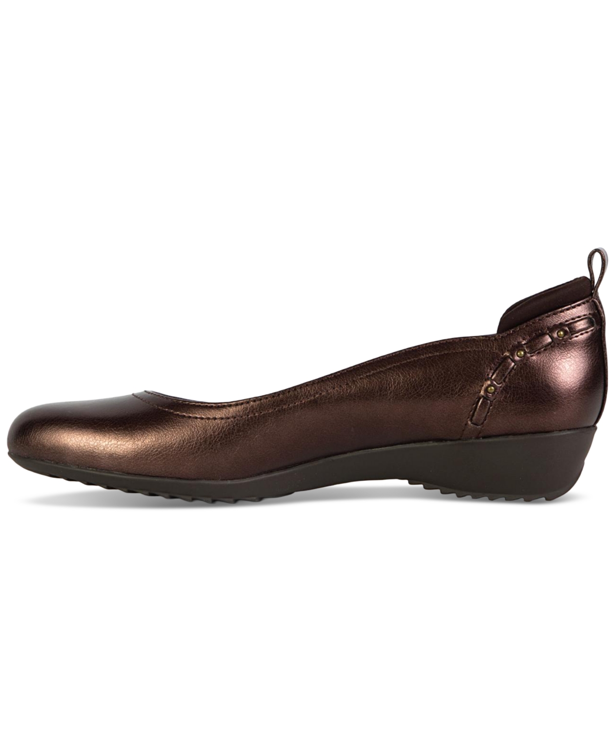 Jbu Women's Vivian Round Toe Flats In Brown