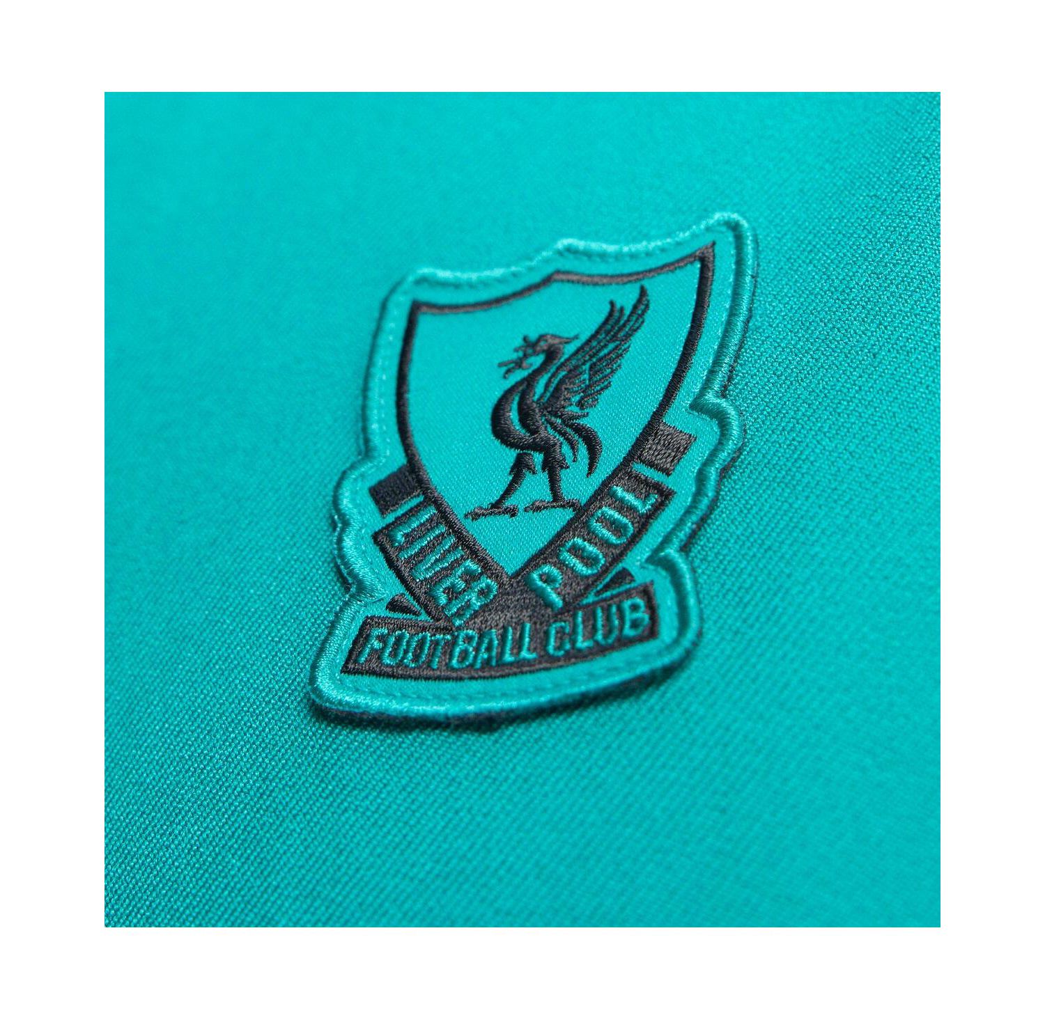 Men's Green Liverpool Terrace Icons Full-Zip Track Jacket