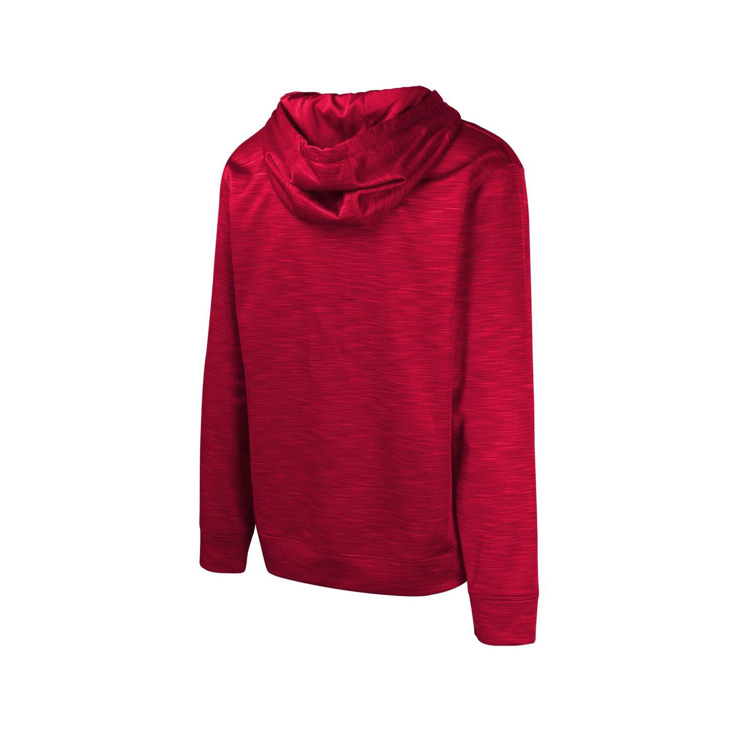 Men's Cardinal Arizona Cardinals Streak Fleece Pullover Hoodie