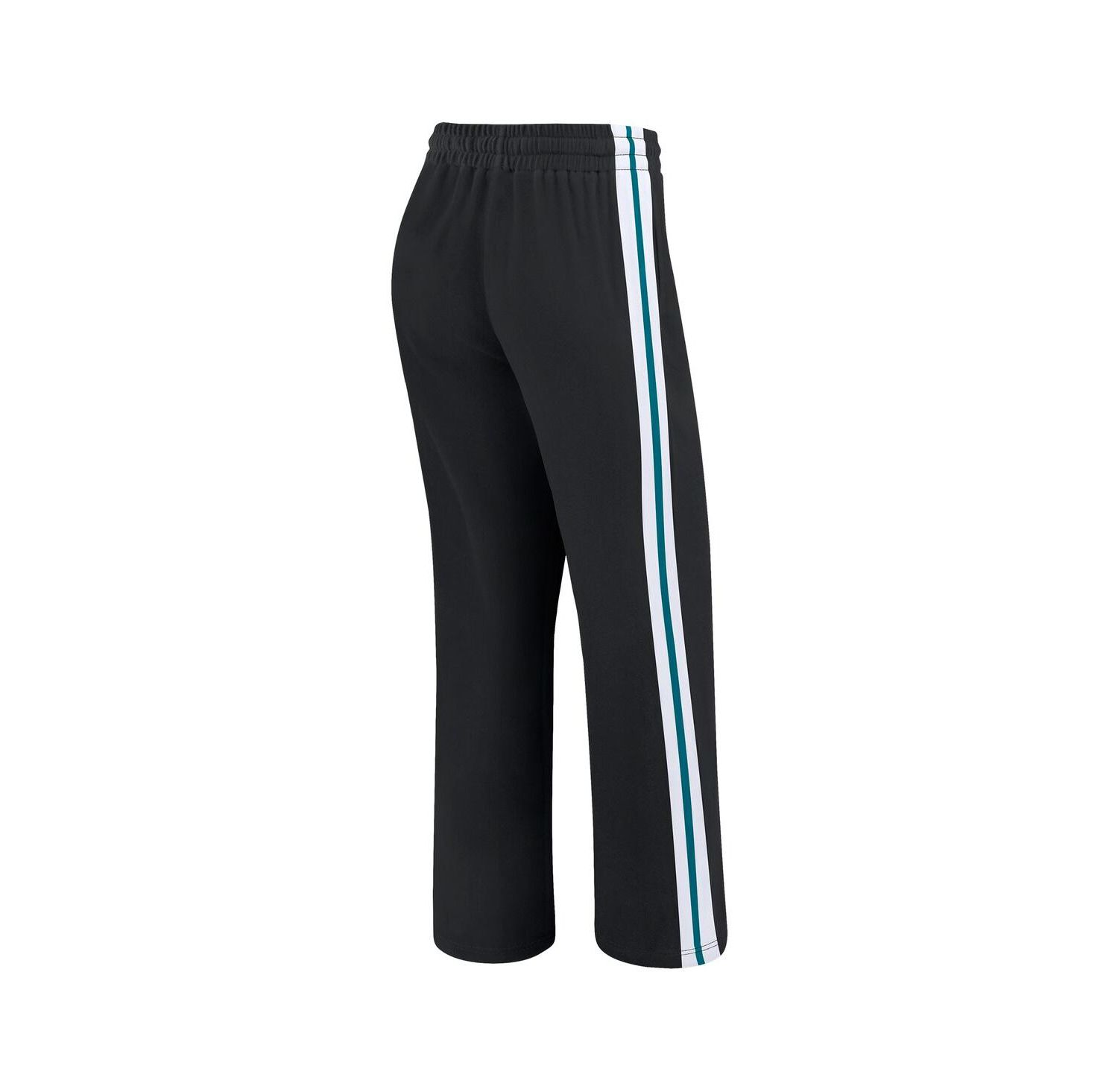 Women's Black Jacksonville Jaguars Color Block Straight Leg Pants