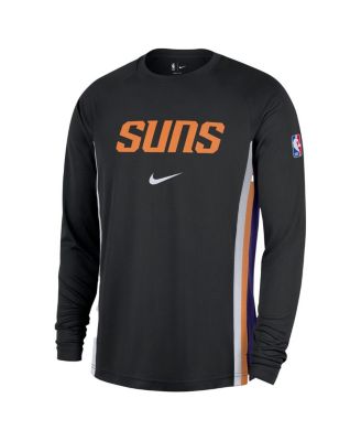 Men's Black Phoenix Suns 2025/26 Authentic Pre-Game Legend Dri-FIT Long Sleeve Shooting Shirt