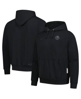 Nike - Men's Black Golden State Warriors Authentic Travel Standard Issue Dri-Fit Hoodie