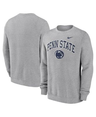 Nike - Men's Gray Penn State Nittany Lions Arch Pullover Sweatshirt