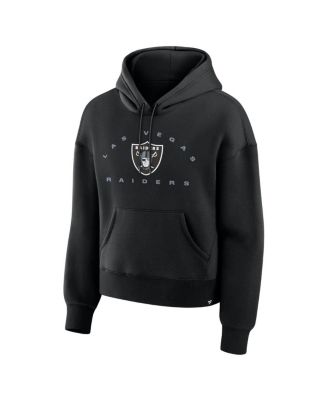 Women's Black Las Vegas Raiders Eligible Receiver Legacy Pullover Hoodie