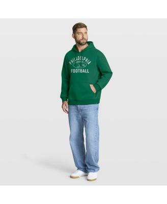 Men's Kelly Green Philadelphia Eagles Fumblerooski Legacy Pullover Hoodie