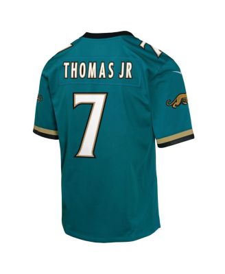 Big Boys and Girls Brian Thomas Jr. Teal Jacksonville Jaguars Alternate 2 Prowler Throwback Game Jersey
