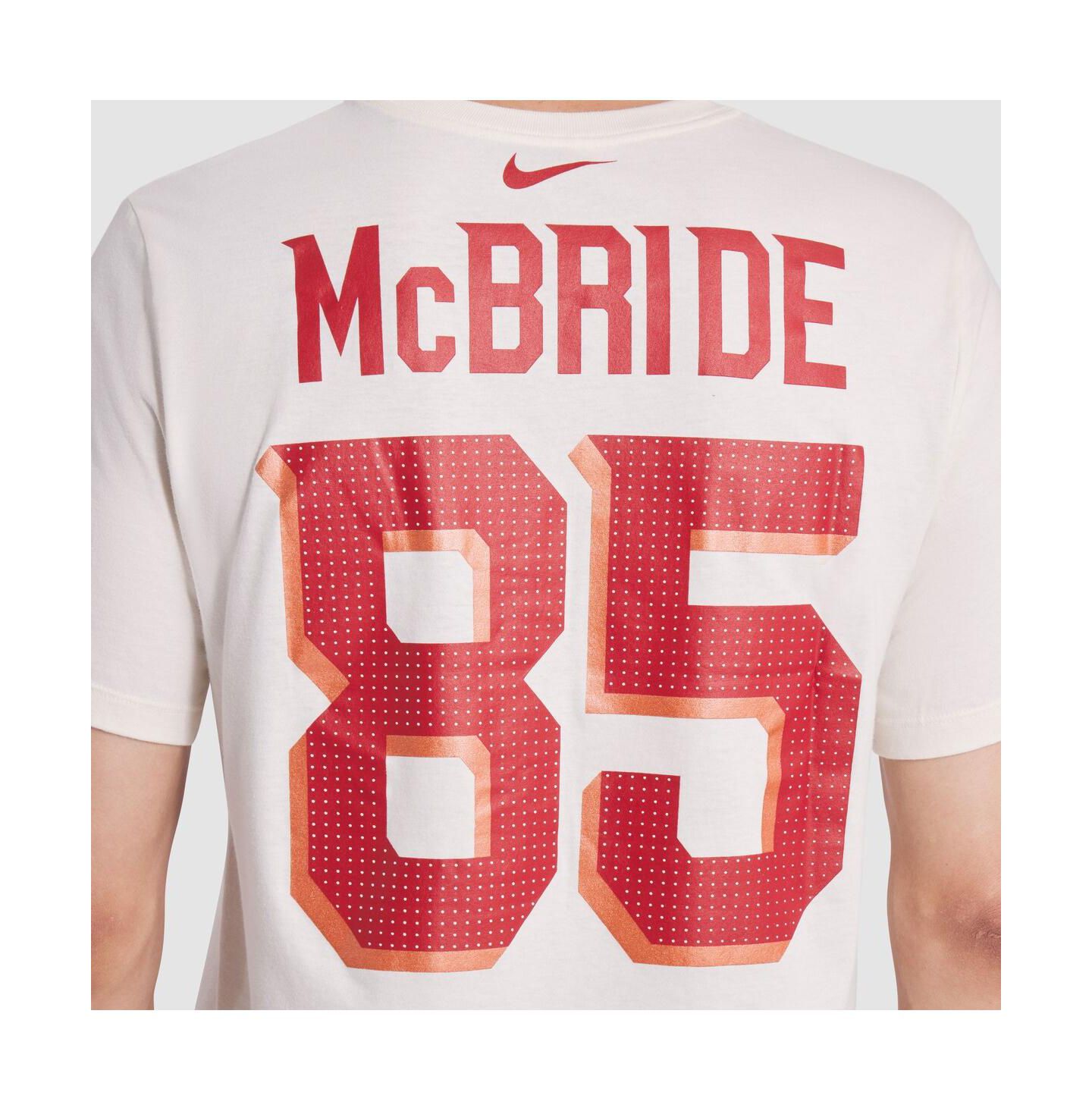 Мужская футболка Nike Trey McBride Natural Arizona Cardinals 2025 Rivalries Collection Player Name & Number — фото 4