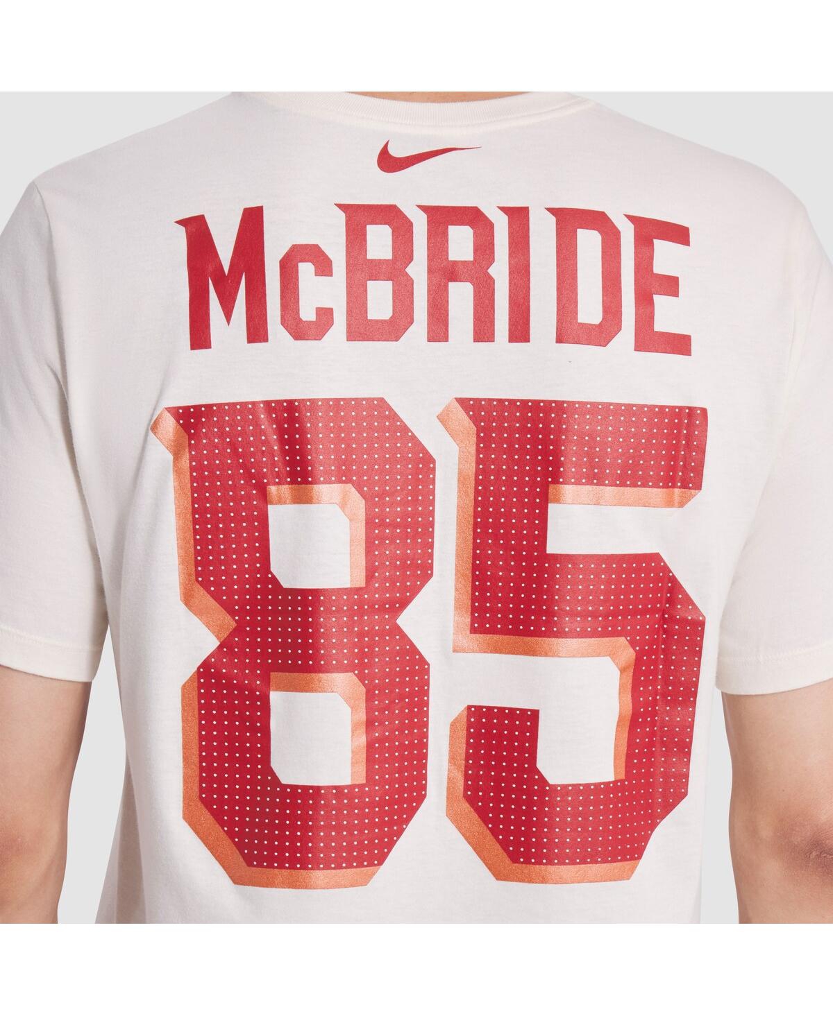 Nike Men's Trey Mcbride Natural Arizona Cardinals 2025 Rivalries Collection Player Name Number T-shirt In Multi