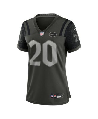 Women's Breece Hall&nbsp;Gotham Green New York Jets 2025 Rivalries Collection Game Jersey