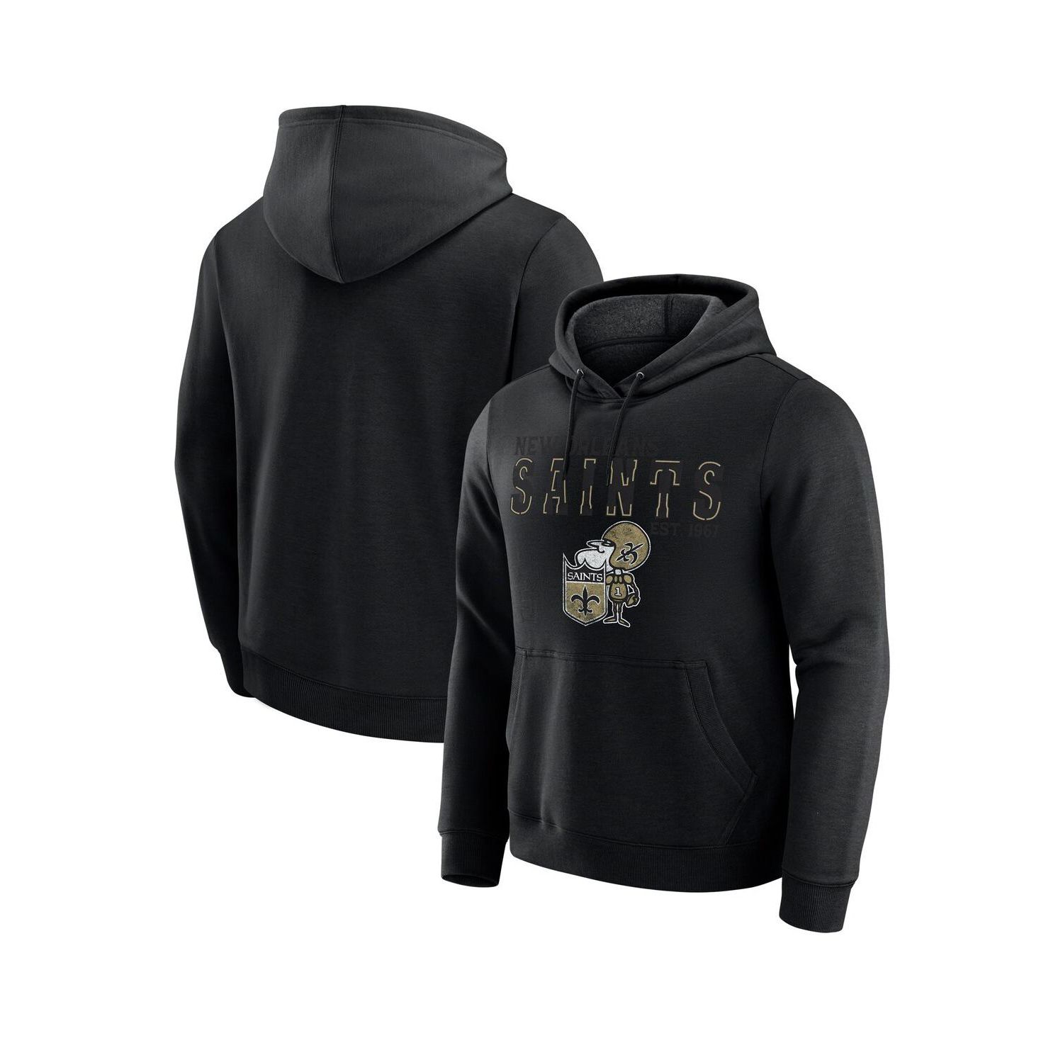 Darius Rucker Collection by Men's Black New Orleans Saints Hoodie